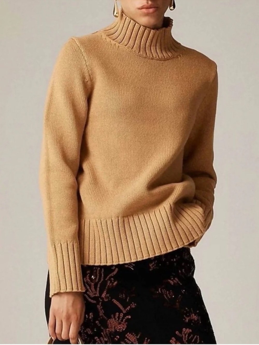 J.Crew Cotton Turtleneck Sweater